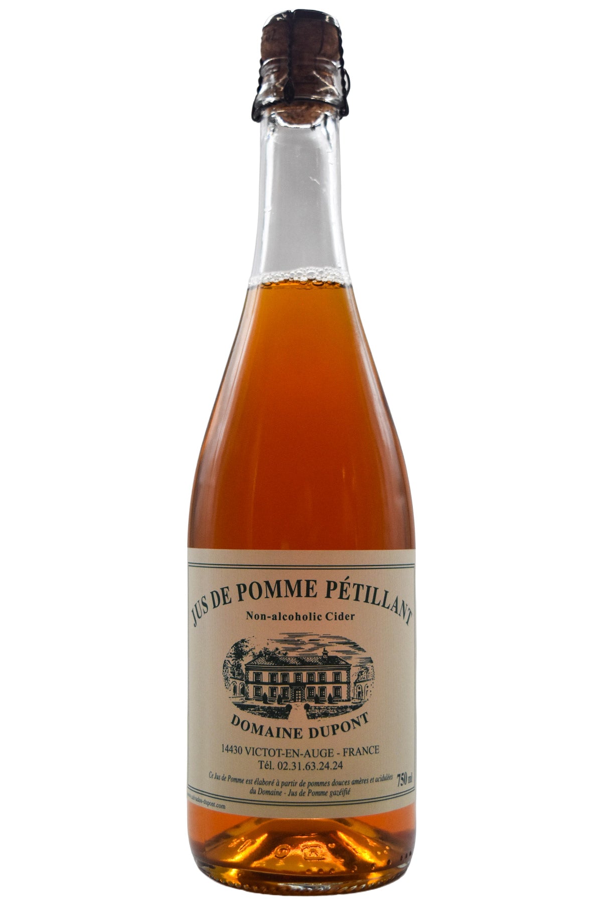 Bottle of Etienne Dupont Jus de Pomme Petillant Non-Alcoholic (750ml)-Grocery-Flatiron SF