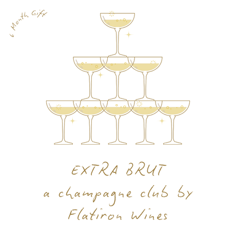 Bottle of Extra Brut - 6 Month Gift-Flatiron SF