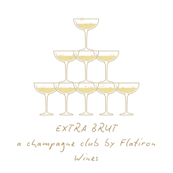 Bottle of Extra Brut, A Champagne Club by Flatiron Wines-Flatiron SF