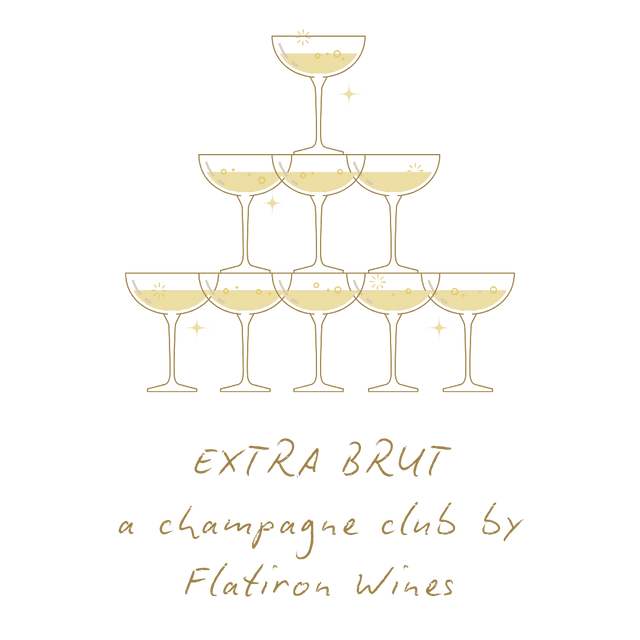 Bottle of Extra Brut, A Champagne Club by Flatiron Wines-Flatiron SF