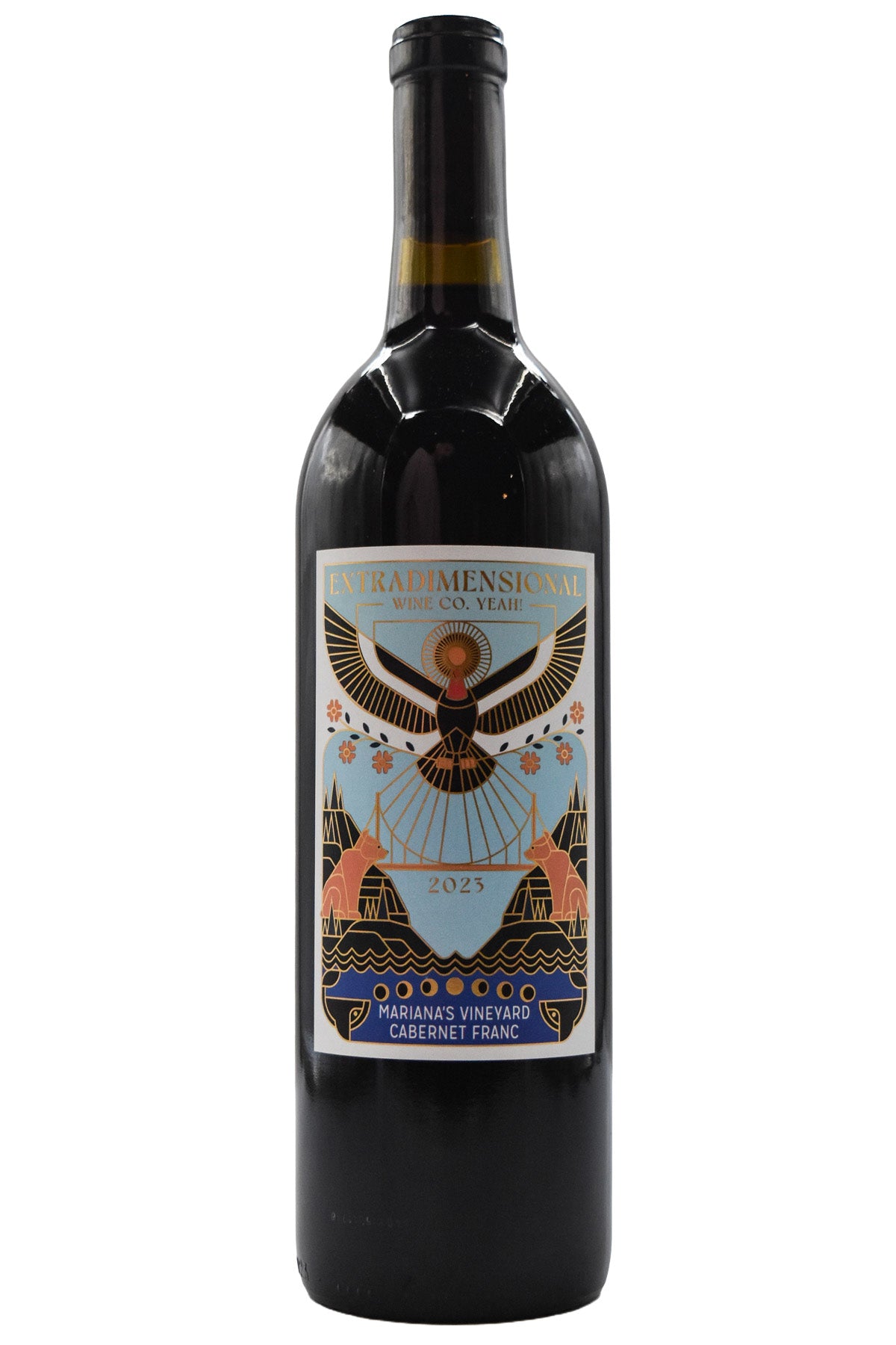 Bottle of Extradimensional Wine Co. Yeah! Santa Cruz Mountains Cabernet Franc Mariana's Vineyard 2023-Red Wine-Flatiron SF