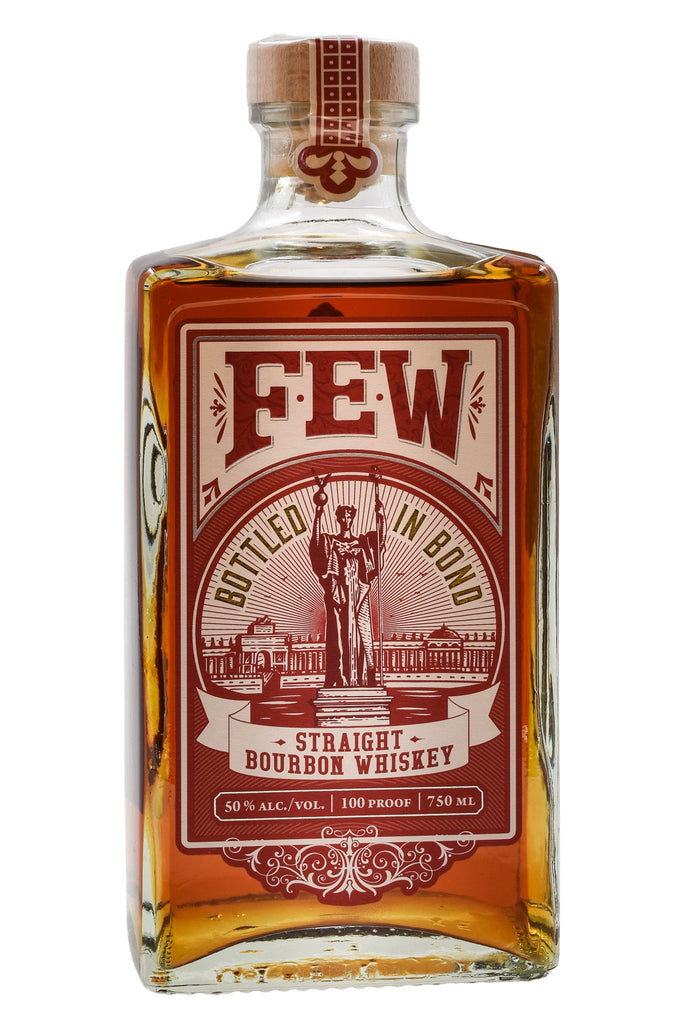 Bottle of FEW Bottled In Bond Straight Bourbon Whiskey-Spirits-Flatiron SF