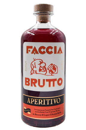 Bottle of Faccia Brutto Aperitivo-Spirits-Flatiron SF