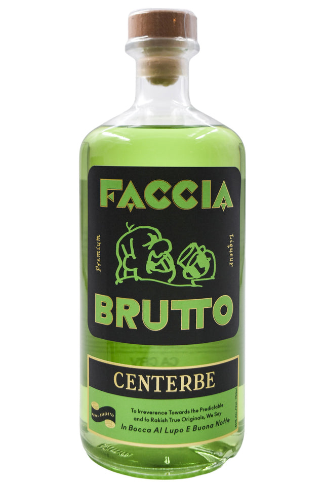 Bottle of Faccia Brutto Centerbe-Spirits-Flatiron SF