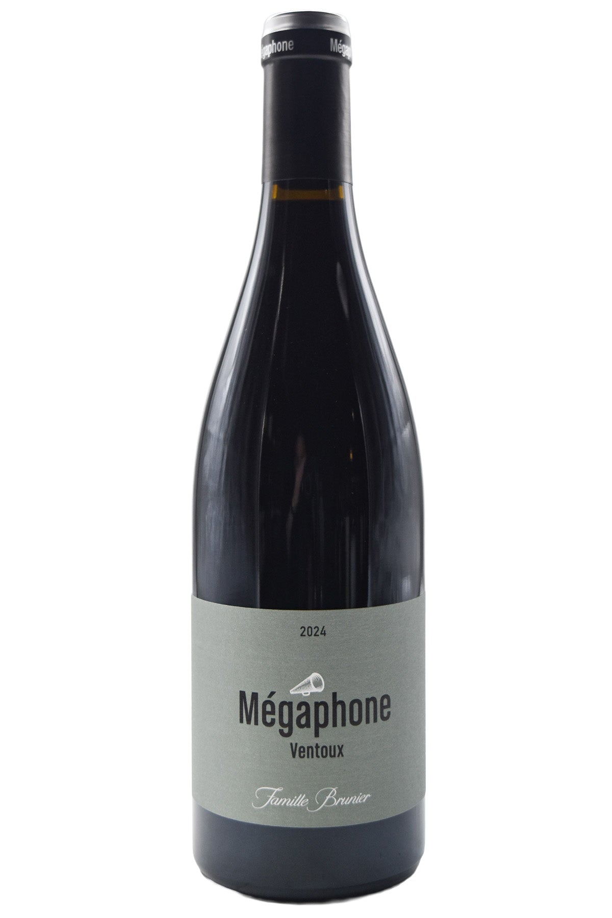 Bottle of Famille Brunier Ventoux Rouge Megaphone 2024-Red Wine-Flatiron SF