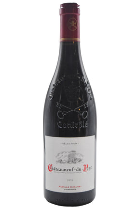Bottle of Famille Chaussy Chateauneuf du Pape Selection 2020-Red Wine-Flatiron SF