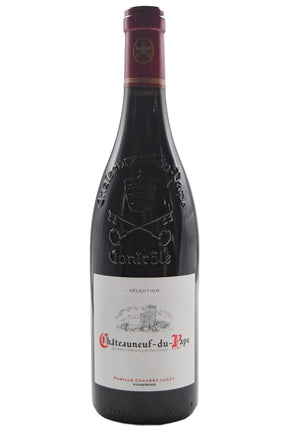 Bottle of Famille Chaussy Chateauneuf du Pape Selection 2023-Red Wine-Flatiron SF
