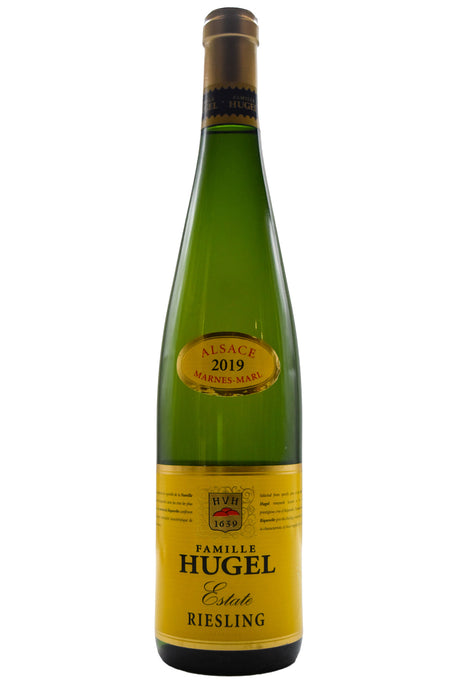 Bottle of Famille Hugel Alsace Riesling Estate 2019-White Wine-Flatiron SF