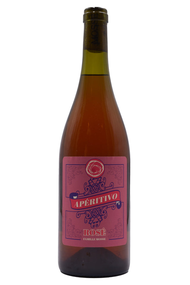 Bottle of Famille Mosse Rose Aperitivo-Fortified Wine-Flatiron SF