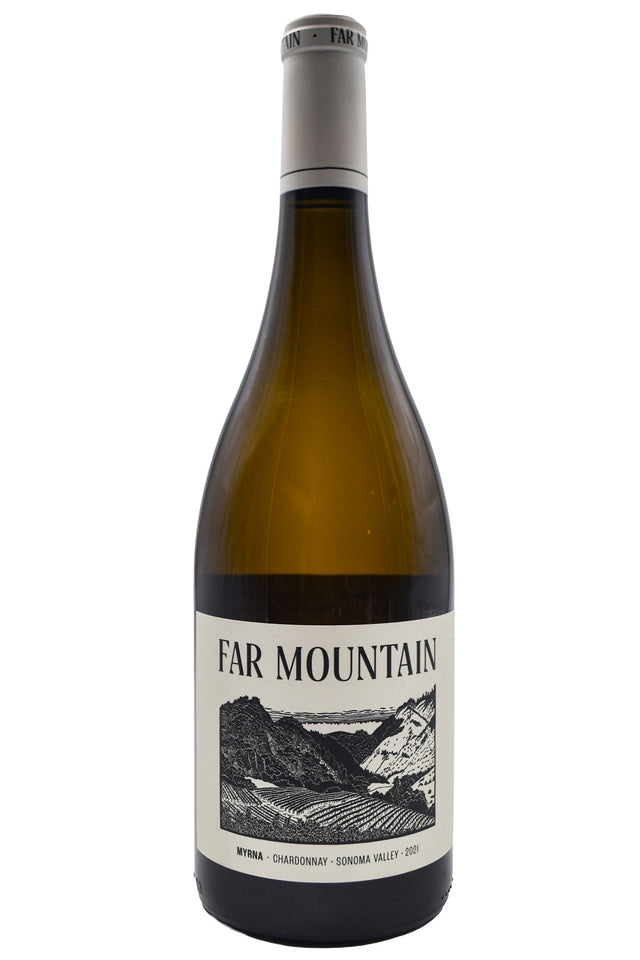 Bottle of Far Mountain Sonoma Valley Chardonnay Myrna 2021-White Wine-Flatiron SF