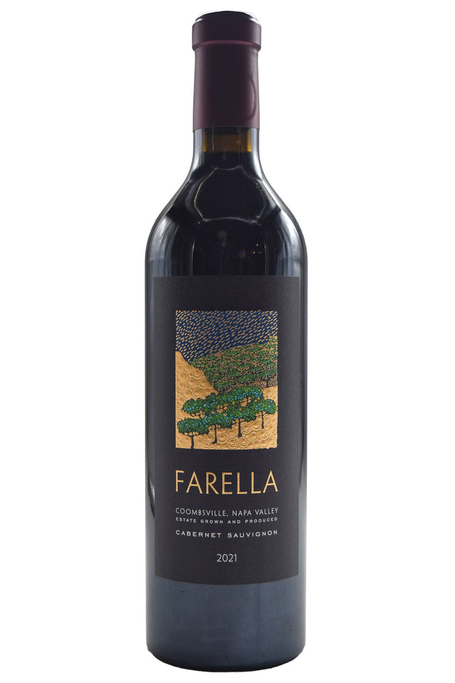 Bottle of Farella Coombsville Cabernet Sauvignon Estate 2021-Red Wine-Flatiron SF