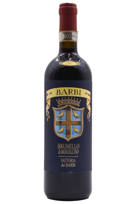 Bottle of Fattoria dei Barbi Brunello di Montalcino 2017-Red Wine-Flatiron SF