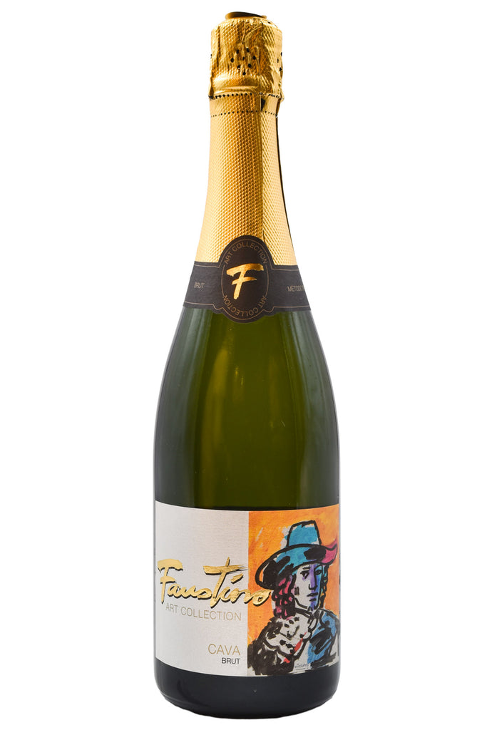 Bottle of Faustino Cava Brut Traditional Method Art Collection NV-Sparkling Wine-Flatiron SF