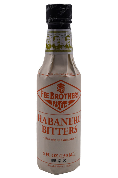 Bottle of Fee Brothers Habanero Bitters (5oz)-Spirits-Flatiron SF