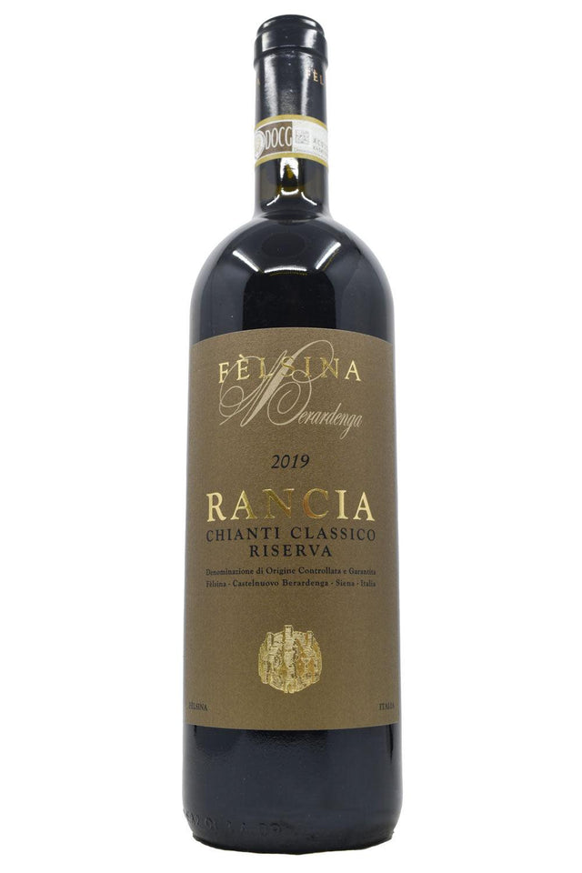 Bottle of Felsina Chianti Classico Riserva Rancia 2019-Red Wine-Flatiron SF