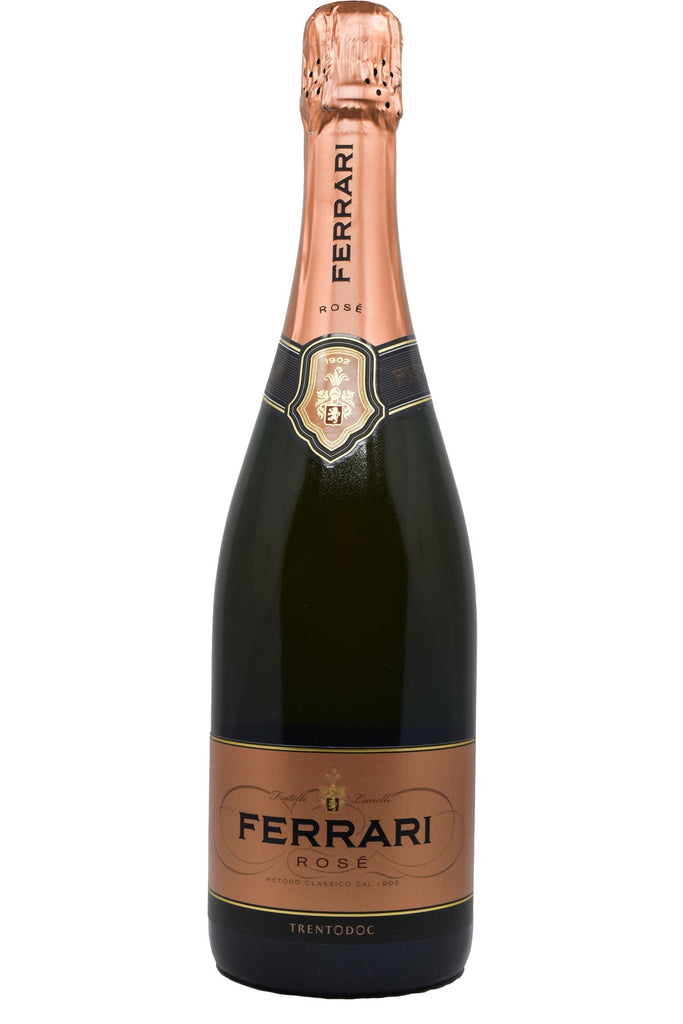 Bottle of Ferrari Trento Brut Rose NV-White Wine-Flatiron SF