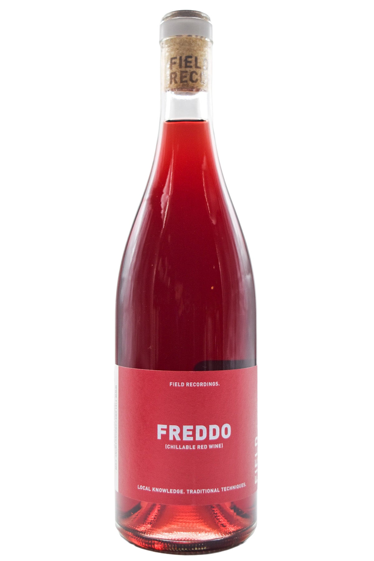 Bottle of Field Recordings Central Coast Sangiovese Freddo 2024-Red Wine-Flatiron SF