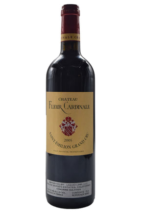 Bottle of Fleur Cardinale Saint Emilion 2005-Red Wine-Flatiron SF