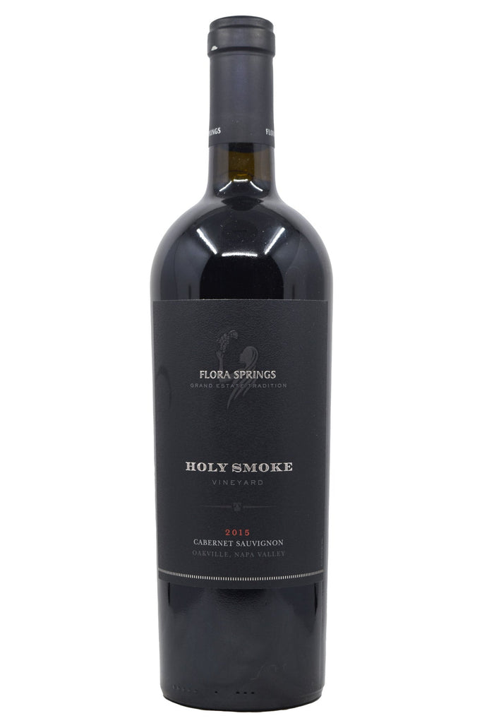 Bottle of Flora Springs Napa Valley Cabernet Sauvignon Holy Smoke Vineyard 2015-Red Wine-Flatiron SF