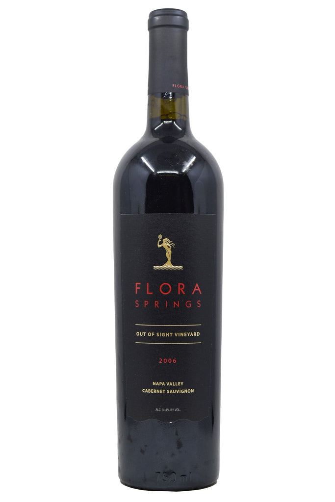 Bottle of Flora Springs Napa Valley Cabernet Sauvignon Out of Sight Vineyard 2006-Red Wine-Flatiron SF