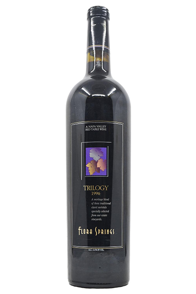 Bottle of Flora Springs Napa Valley Cabernet Sauvignon Trilogy 1996-Red Wine-Flatiron SF