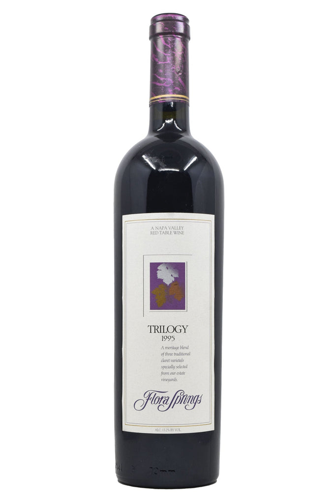 Bottle of Flora Springs Proprietary Red Trilogy 1995-Red Wine-Flatiron SF