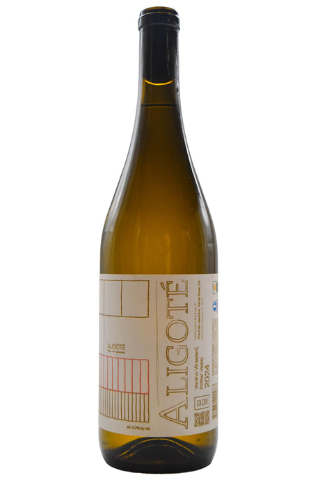 Bottle of Folk Machine Potter Valley Aligote Vecino Vineyard 2024-White Wine-Flatiron SF