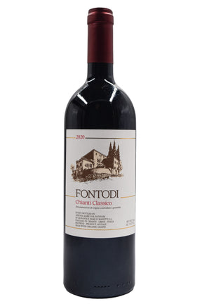 Bottle of Fontodi Chianti Classico 2020-Red Wine-Flatiron SF
