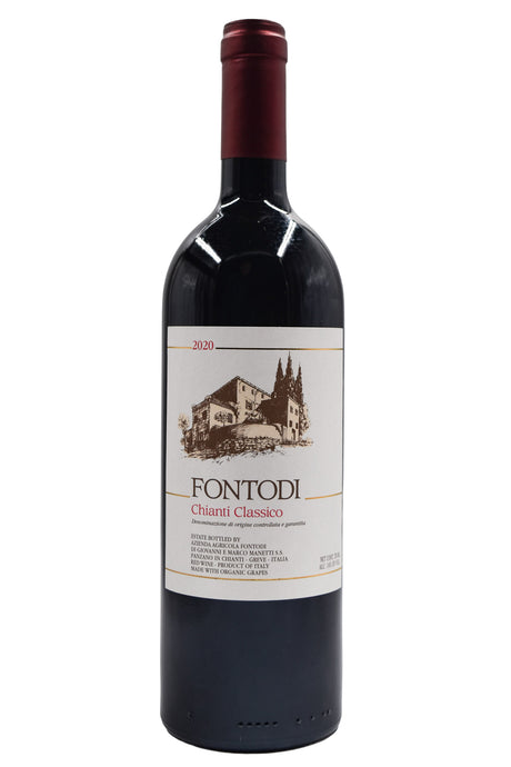 Bottle of Fontodi Chianti Classico 2020-Red Wine-Flatiron SF