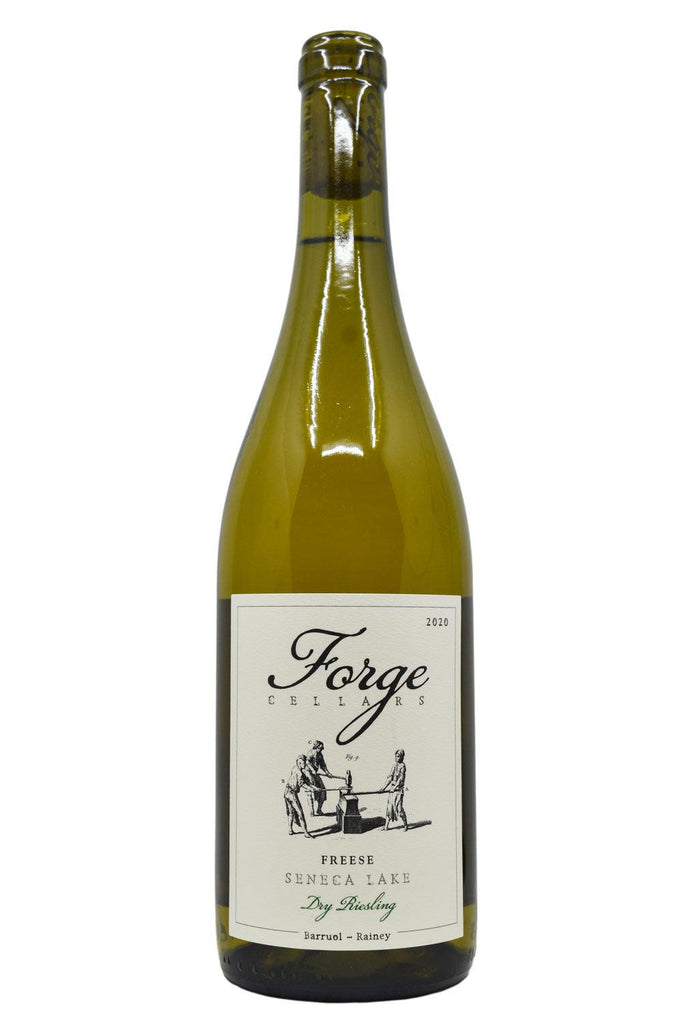 Bottle of Forge Cellars Finger Lakes Dry Riesling Freese Vineyard 2020-White Wine-Flatiron SF