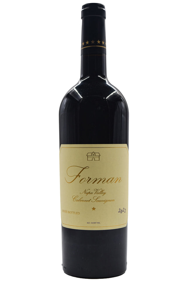 Bottle of Forman Napa Valley Cabernet Sauvignon 2022-Red Wine-Flatiron SF