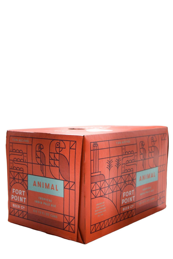 Bottle of Fort Point Beer Co. Animal IPA 6pk-Beer-Flatiron SF