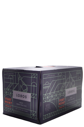 Bottle of Fort Point Beer Co. Lobos Hazy IPA 6pk-Beer-Flatiron SF