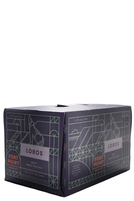 Bottle of Fort Point Beer Co. Lobos Hazy IPA 6pk-Beer-Flatiron SF