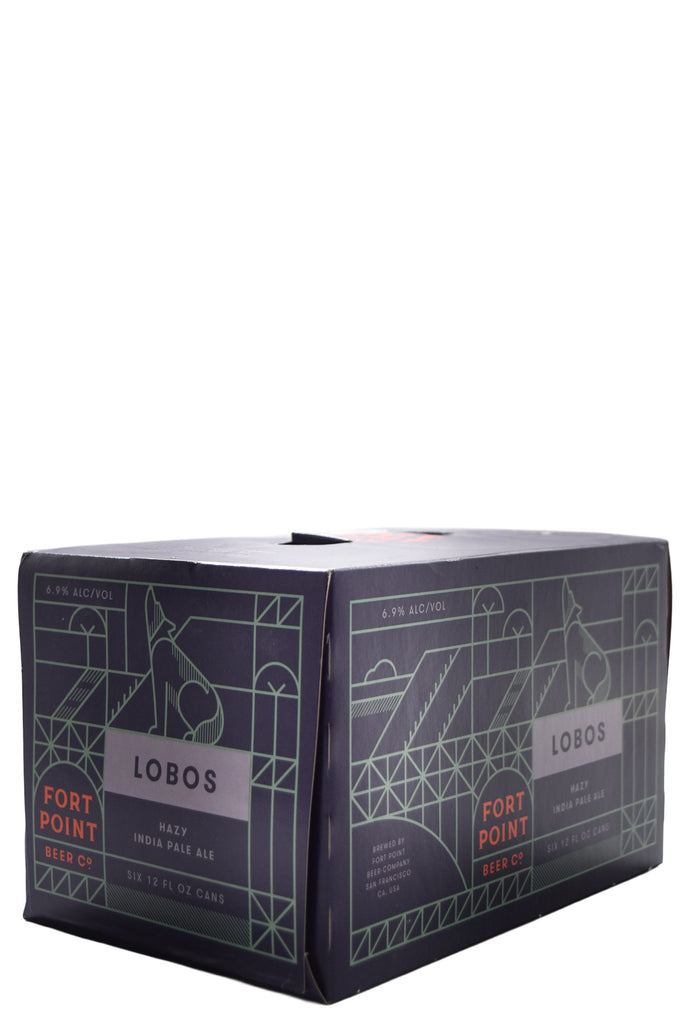 Bottle of Fort Point Beer Co. Lobos Hazy IPA 6pk-Beer-Flatiron SF