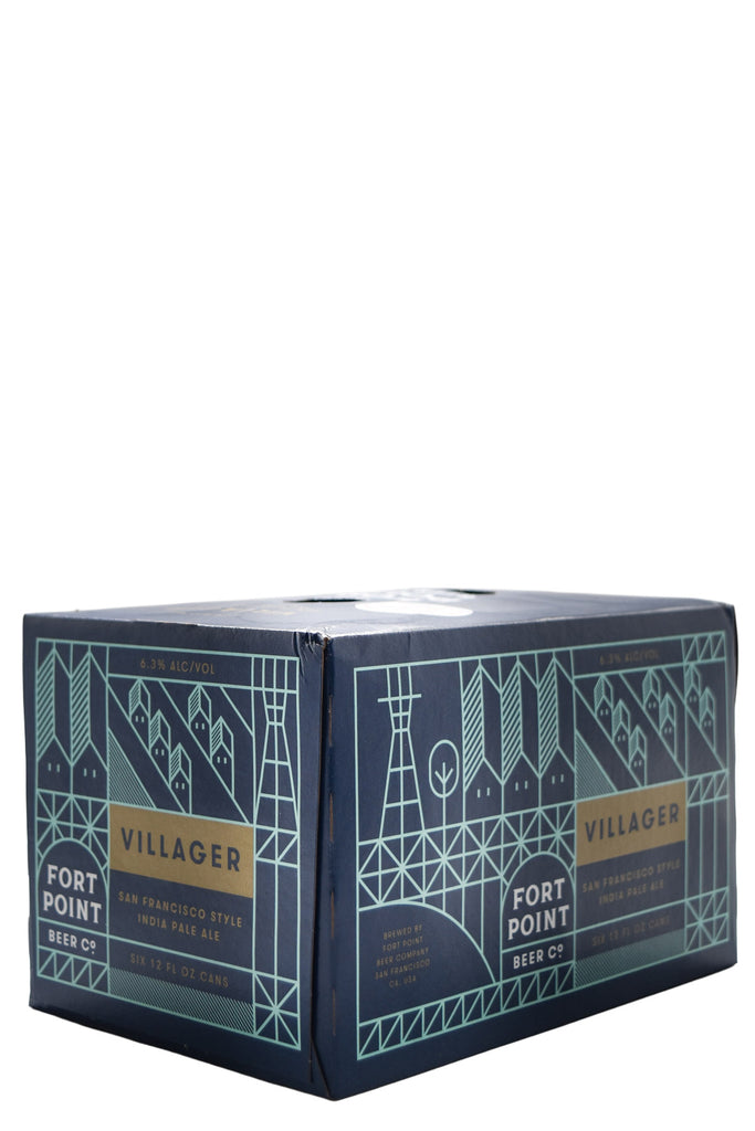 Bottle of Fort Point Beer Co. Villager IPA 6pk-Beer-Flatiron SF