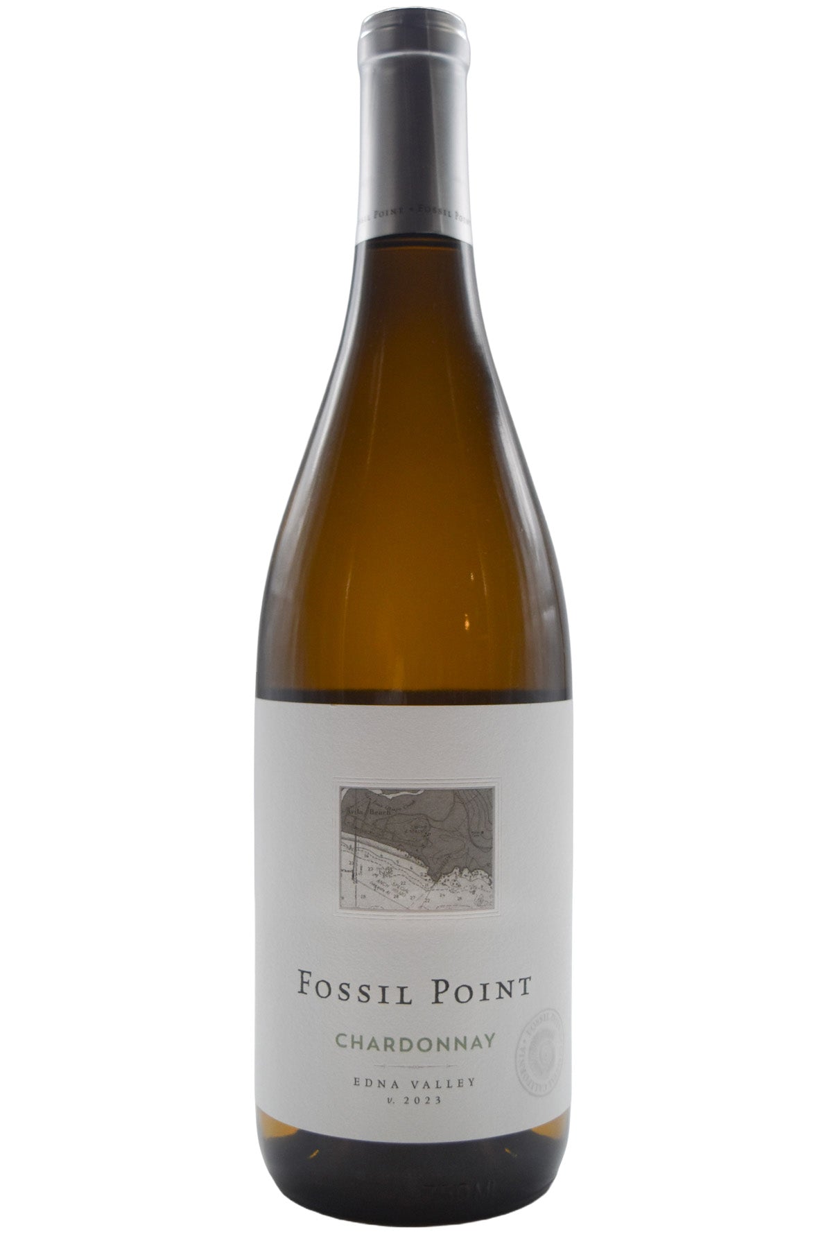 Bottle of Fossil Point Edna Valley Chardonnay 2023-White Wine-Flatiron SF