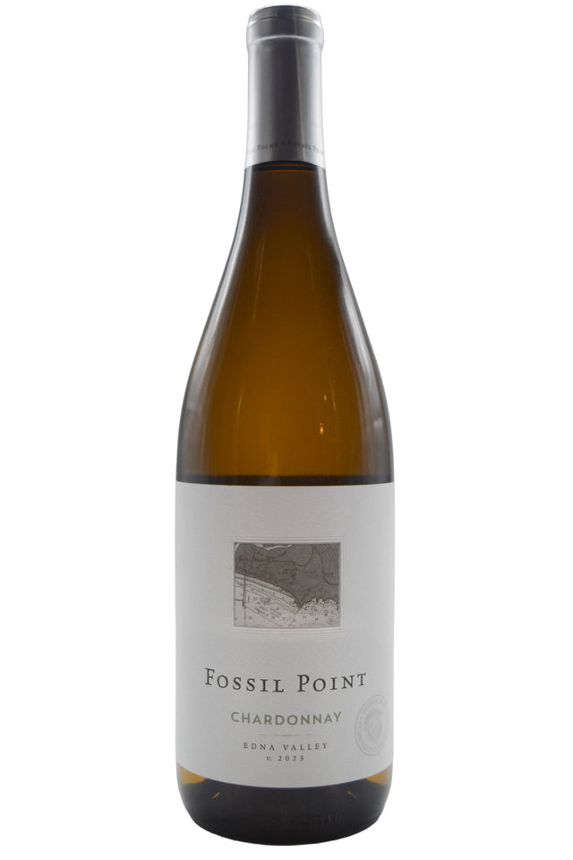 Bottle of Fossil Point Edna Valley Chardonnay 2023-White Wine-Flatiron SF