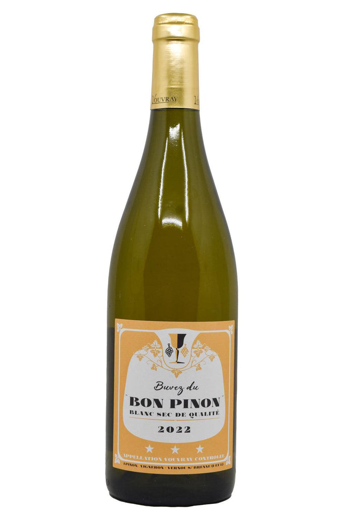 Bottle of Francois et Julien Pinon Vouvray Buvez du Bon Pinon 2022-White Wine-Flatiron SF