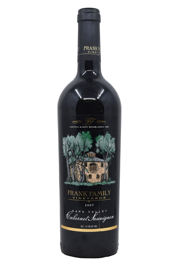 Bottle of Frank Family Cabernet Sauvignon 2007-Red Wine-Flatiron SF