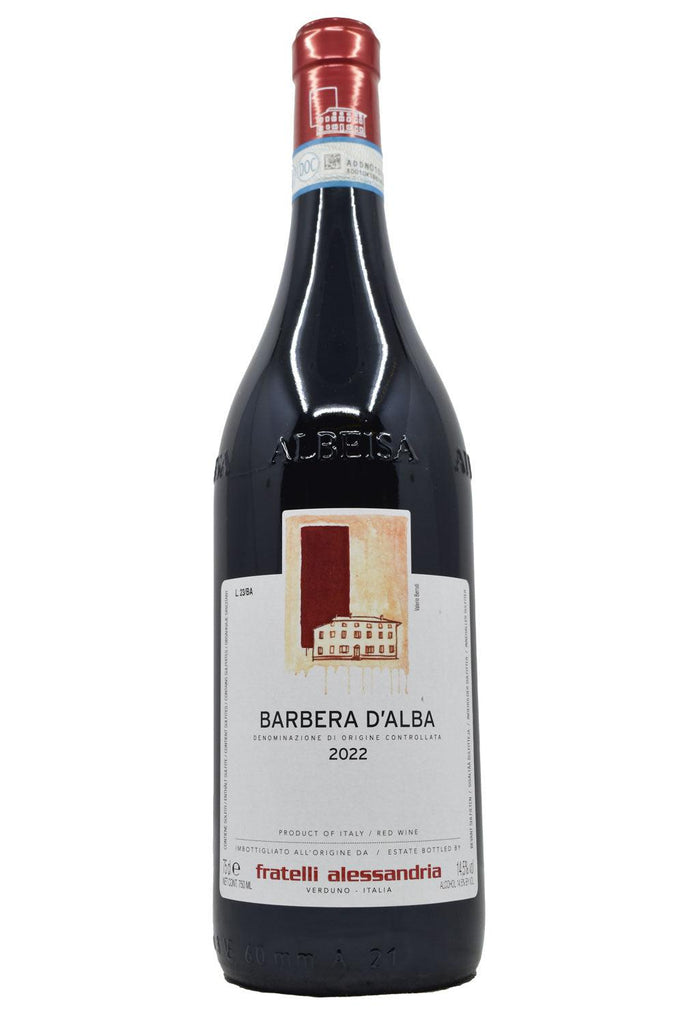 Bottle of Fratelli Alessandria Barbera d'Alba 2022-Red Wine-Flatiron SF