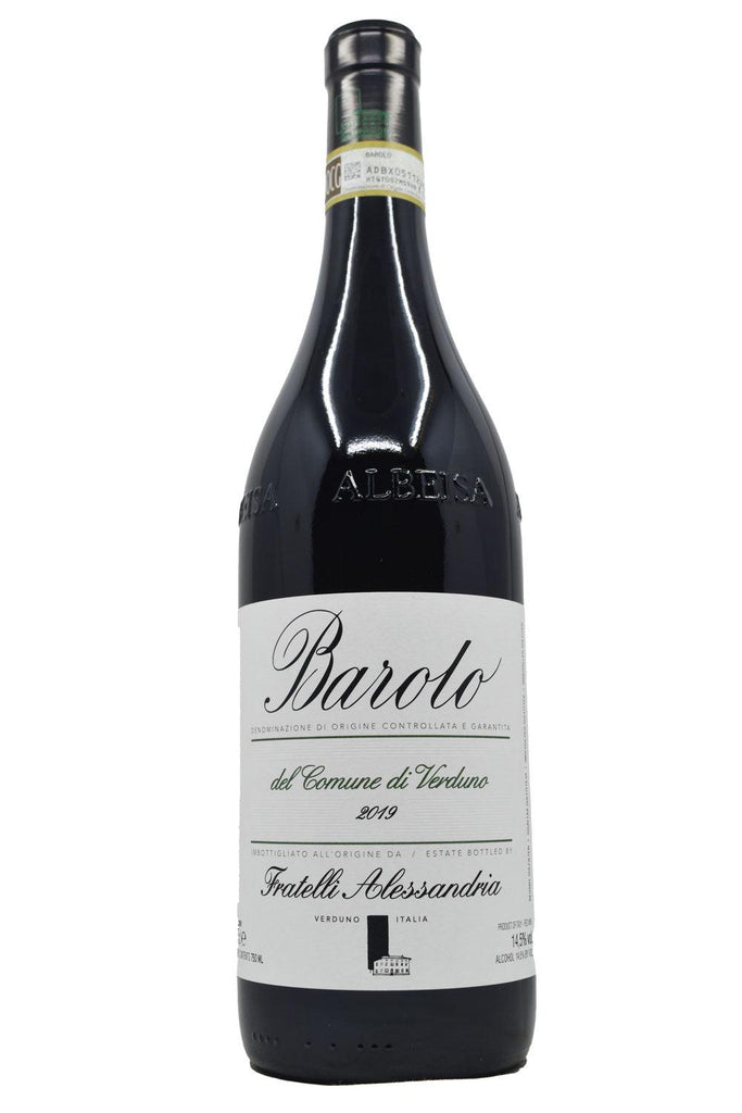 Bottle of Fratelli Alessandria Barolo Comune di Verduno 2019-Red Wine-Flatiron SF