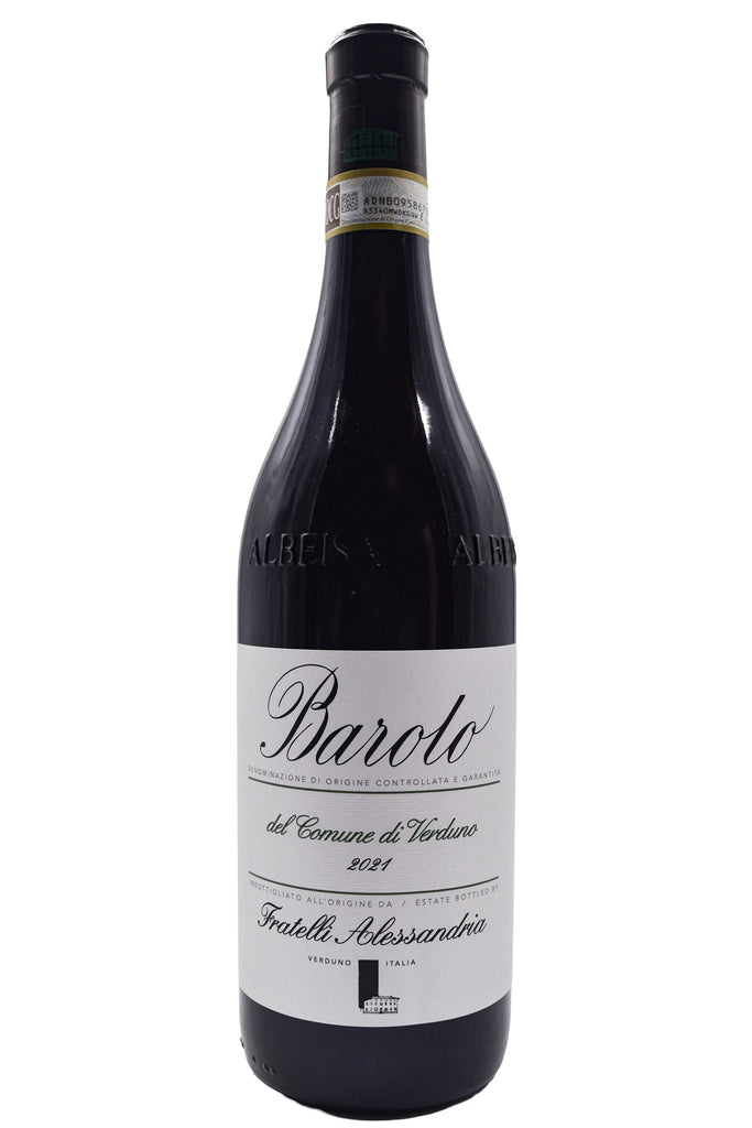 Bottle of Fratelli Alessandria Barolo Comune di Verduno 2021-Red Wine-Flatiron SF