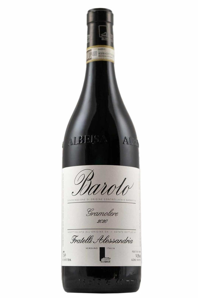 Bottle of Fratelli Alessandria Barolo Gramolere 2020-Red Wine-Flatiron SF