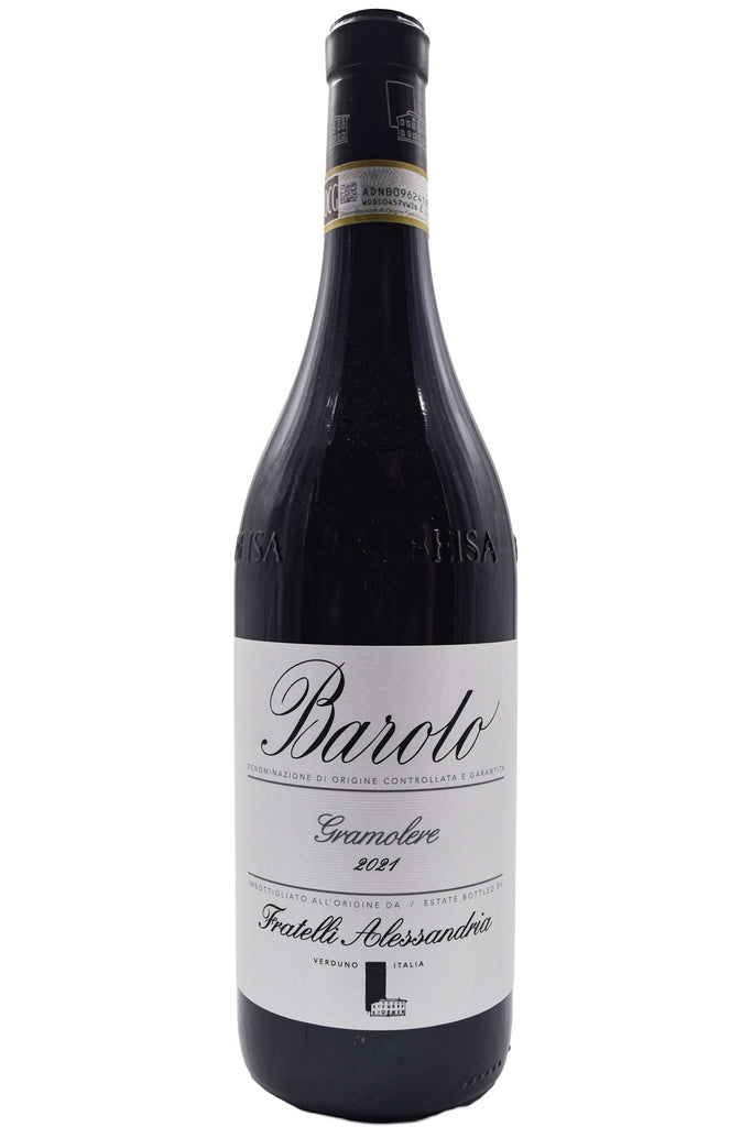 Bottle of Fratelli Alessandria Barolo Gramolere 2021-Red Wine-Flatiron SF