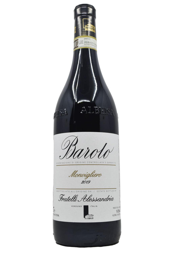 Bottle of Fratelli Alessandria Barolo Monvigliero 2019-Red Wine-Flatiron SF