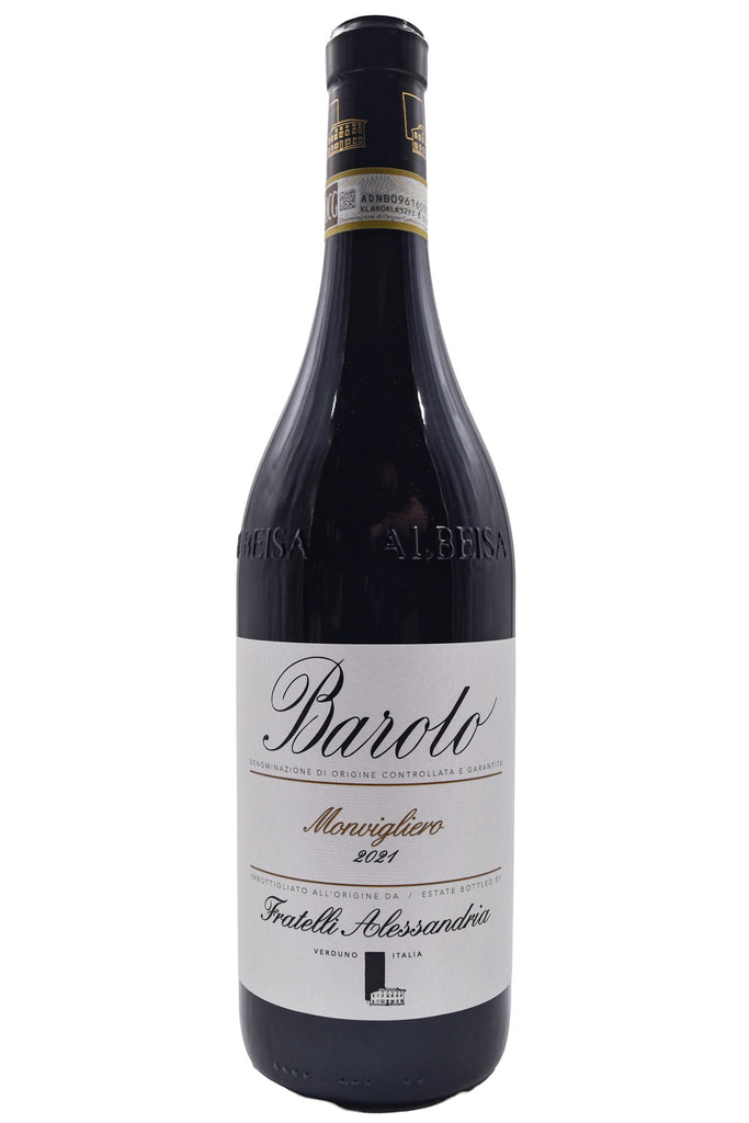 Bottle of Fratelli Alessandria Barolo Monvigliero 2021-Red Wine-Flatiron SF