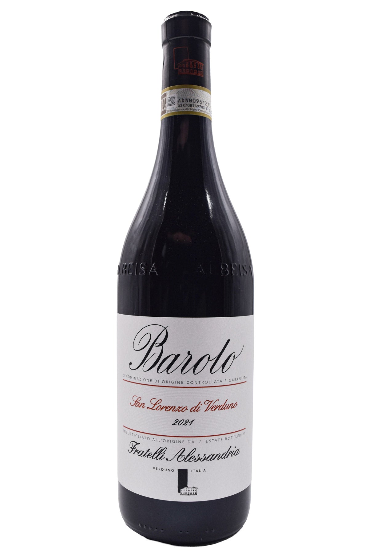 Bottle of Fratelli Alessandria Barolo San Lorenzo di Verduno 2021-Red Wine-Flatiron SF