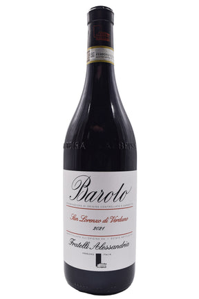 Bottle of Fratelli Alessandria Barolo San Lorenzo di Verduno 2021-Red Wine-Flatiron SF