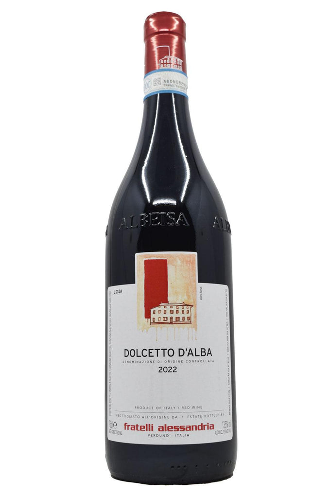 Bottle of Fratelli Alessandria Dolcetto d'Alba 2022-Red Wine-Flatiron SF